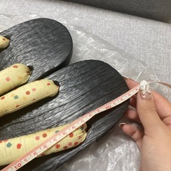 浴衣　レディース　下駄　Mサイズの画像