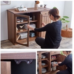 【幅120cm】Mont キャビネットの画像