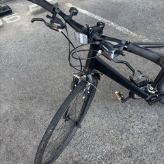 自転車　クロスバイク　の画像