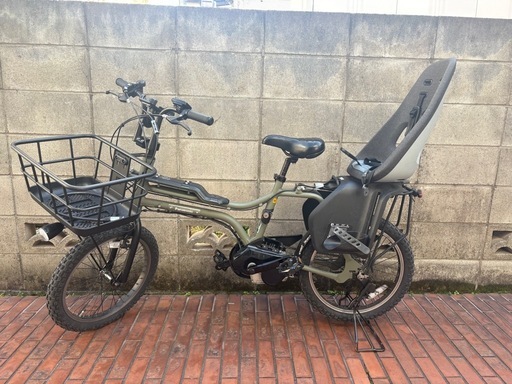 Panasonic EZ 電動自転車 3人乗り Yepp前後付き【直接引き渡し