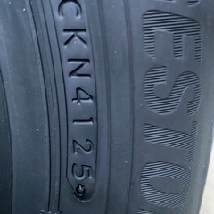 ブリヂストン155/65R14新品未使用タイヤ2本2025年製の画像