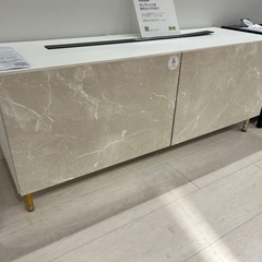 【オシャレ】大理石風IKEA テレビ台　ベストー の画像