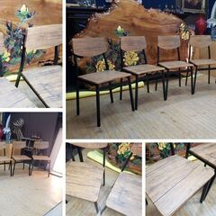 L39　美品　ダイニング７点セットの画像