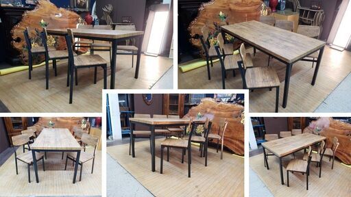 L39　美品　ダイニング７点セット