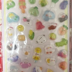 新品‼️ボンボンドロップシール3枚セット　シール帳の画像