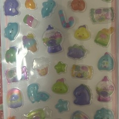 新品‼️ボンボンドロップシール3枚セット　シール帳の画像