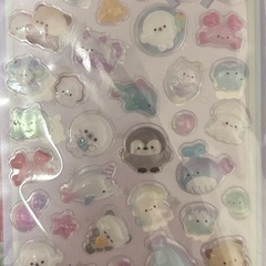 新品‼️ボンボンドロップシール3枚セット　シール帳の画像