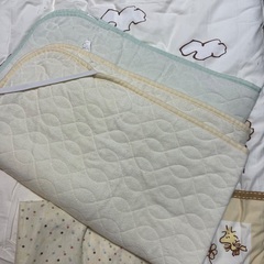 ベビー布団 セット 掛け布団 防水シーツ 敷きカバー 敷きパッドの画像