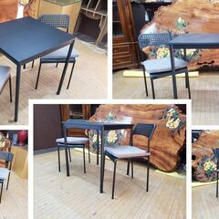 L38　IKEA　ダイニング３点セットの画像