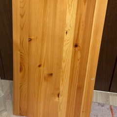 無印良品　パイン材テーブル　折りたたみの画像