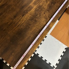 ニトリ(LS01 8060 WW)木製　ブラウンこたつの画像