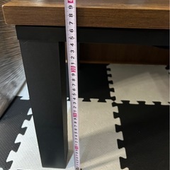 ニトリ(LS01 8060 WW)木製　ブラウンこたつの画像