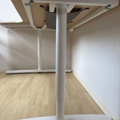 【美品】IKEA　BEKANT コーナーデスク（左/ホワイト）の画像