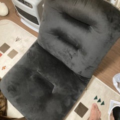 ソファーのようなもこもこハイバック座椅子の画像