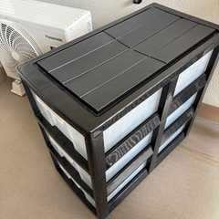 収納ケース3段タイプの画像