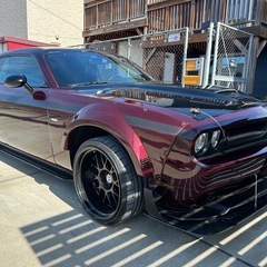 R/T （ワインレッド）EDGE CUSTOMS R LINE/エアロフルカスタム /エアサス　エアフォース/WORKホイール/ワンオフ可変マフラーの画像