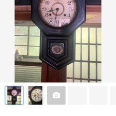 アンティーク　掛け時計　ジャンクの画像