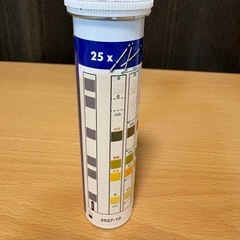 テトラテスト　６ｉｎ１　試験紙（淡水用）水質検査試験紙13枚　テストの画像