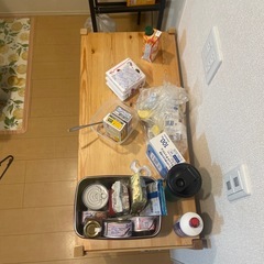 三段収納ラックの画像