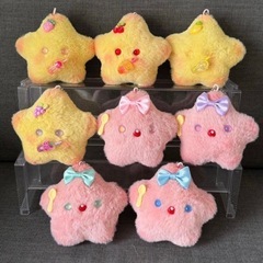 25体　ぬいぐるみ マスコット まとめ売り ふわふわ 星/うさぎ/ブタ クリスマスの画像