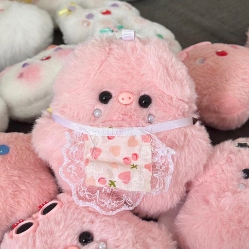 25体ぬいぐるみ マスコット まとめ売り ふわふわ 星/うさぎ/ブタ