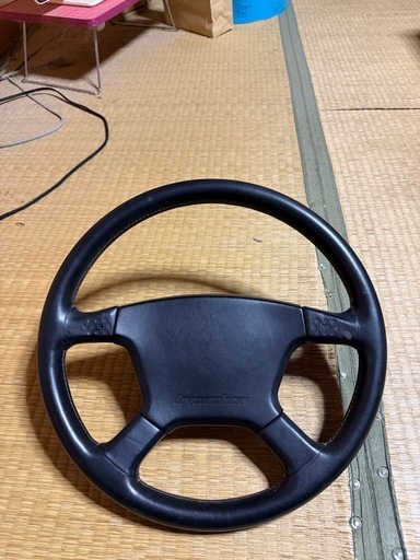いすゞ　ビックホーン　イルムシャー momo純正ステアリング　ボス付き
