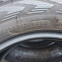 4本 美品 2021年製 中古 スタッドレス タイヤ ヨコハマ iceGUARD（アイスガード） G075 225/65R17 102Qの画像