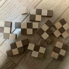木製パズルですの画像