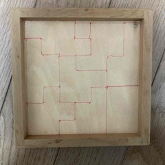 木製パズルですの画像