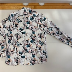 Ted Baker フラワープリント 長袖シャツ 16.5 Lの画像