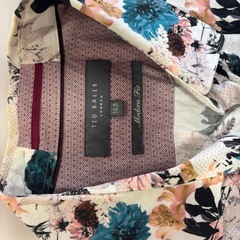 Ted Baker フラワープリント 長袖シャツ 16.5 Lの画像