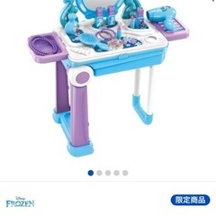 アナ雪　お化粧スーツケースの画像