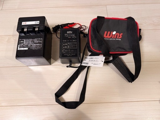 新品同様】中小型リール用バッテリーwins BT-109-12A (なか) 京成