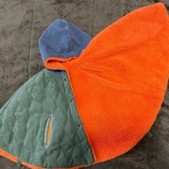 ブランシェス　ポンチョ　ベビーアウターの画像