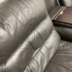 ニトリのリクライニングソファの画像