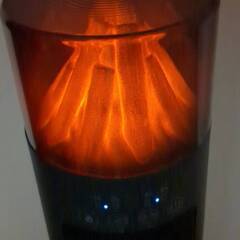 焚火　たき火が見れる　電気　ヒーターの画像