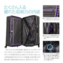 スーツケース LEGEND WALKER  PCファイバー  BLADEの画像