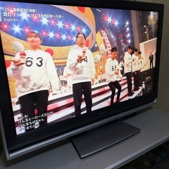 テレビ、DVDプレーヤーの画像