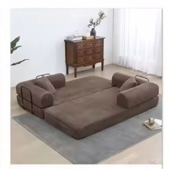 モダンソファ グレー 2人用の画像