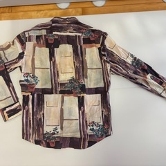 Paul Smith 幾何学模様 シャツ XLの画像