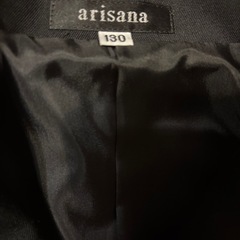 キッズフォーマルスーツブラウスコサージュセット130㎝
の画像