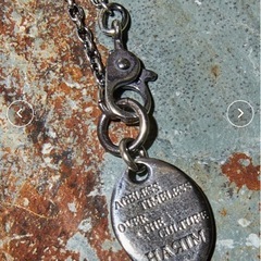 HARIM ハリム / LEO＆ROSE シルバー925レオ＆ローズゴールドチャームネックレス / HRP086Sの画像