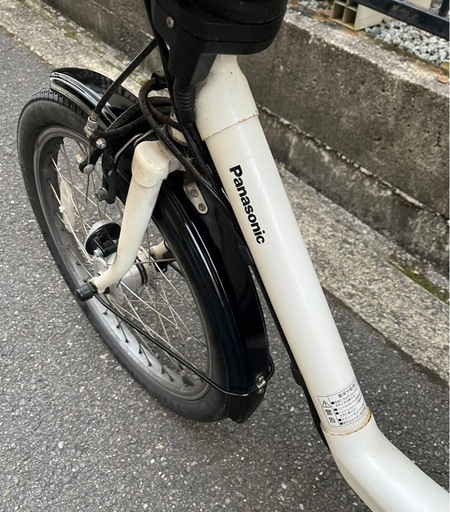 13.2ah　Panasonic ギュットミニ　電動自転車　管071231