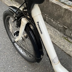 13.2ah　Panasonic ギュットミニ　電動自転車　管071231の画像