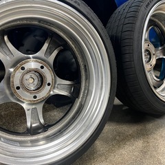 【美品】WORK MEISTER S1R ワーク マイスター17インチ　5穴　195/40 17　4本セットの画像