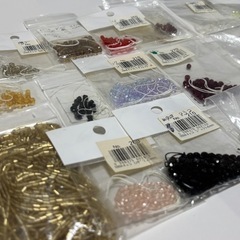 手芸ビーズの画像