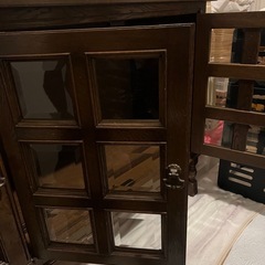 木製キャビネットの画像