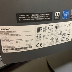 LENOVO ＰＣデスク　保証ありの画像