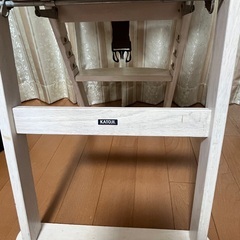 カトージ　ハイチェア　白の画像