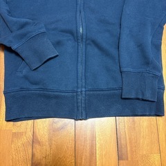 取引中⭐︎キッズ  ボアパーカー  140サイズ  ネイビーの画像